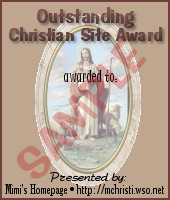 oustanding christian site award