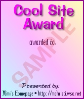 cool site award