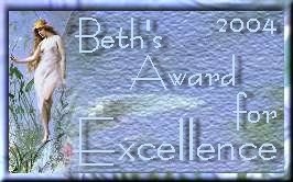 Beth's Award for Excellence